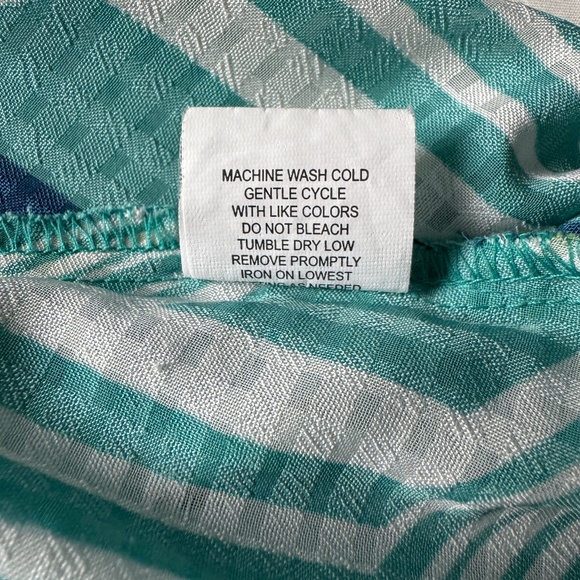 Coral Bay - Blue and White Long Sleeves Lined button Down Shirt - Picture 13 of 13